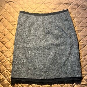 United Colors Of Benetton Gray Pencil Skirt